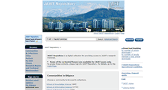 Desktop Screenshot of dspace.jaist.ac.jp